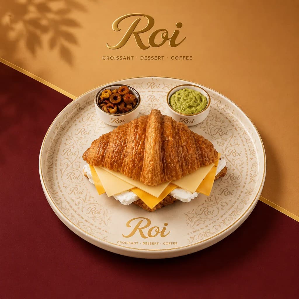 Roi peynirli kruvasan